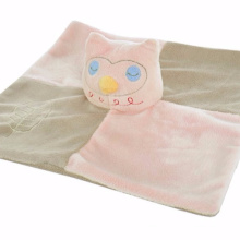 Custom Cartoon Animal Plush Toy Blanket Owl Rest Sleeping Single Quilt colorful plush owl toy blanket baby toys